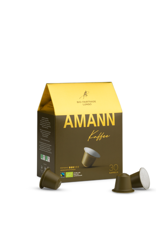Amann Kaffee - BIO Compresso Lungo (30 Kapseln)