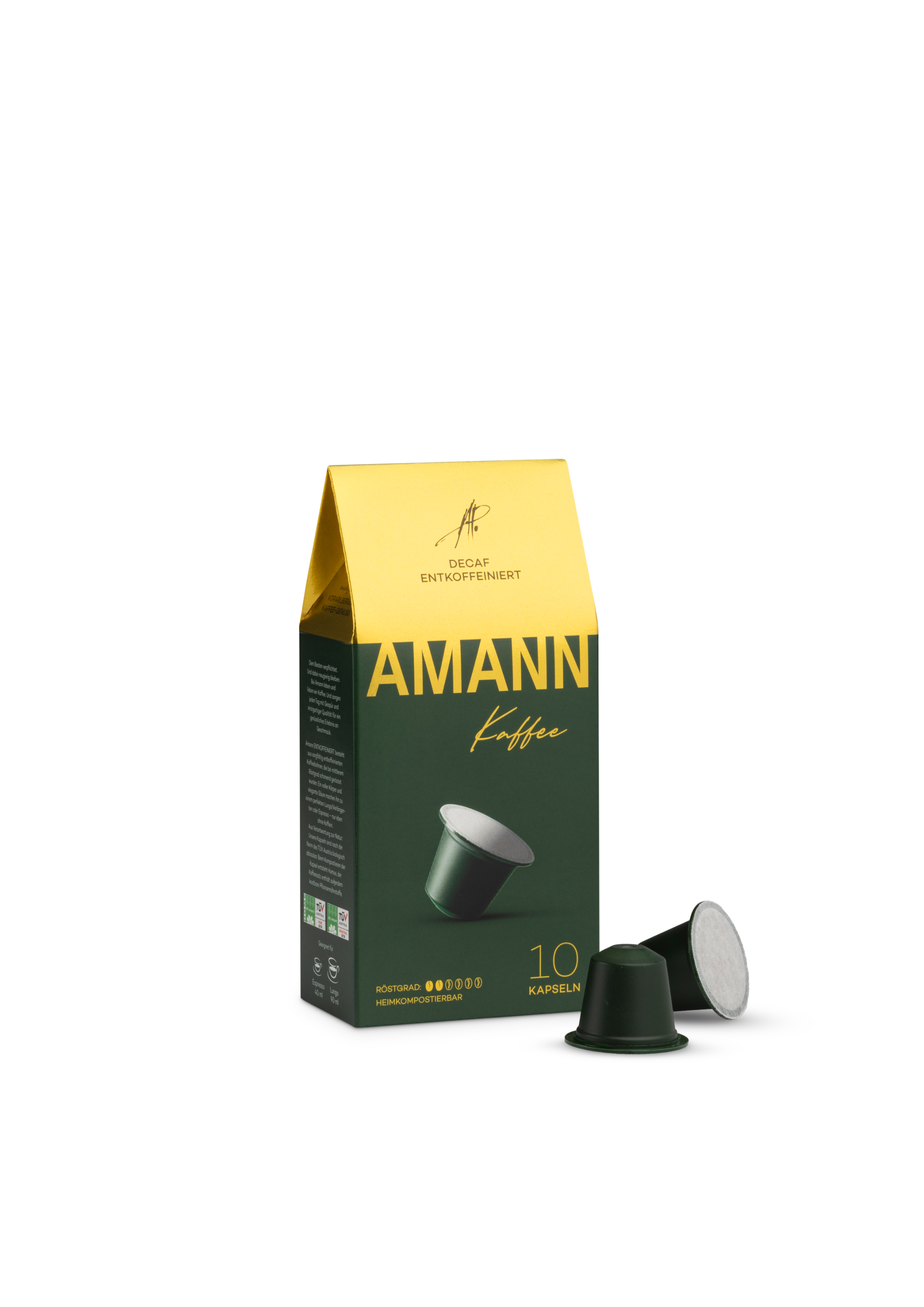 Amann Kaffee - Decaf (10 Kapseln)