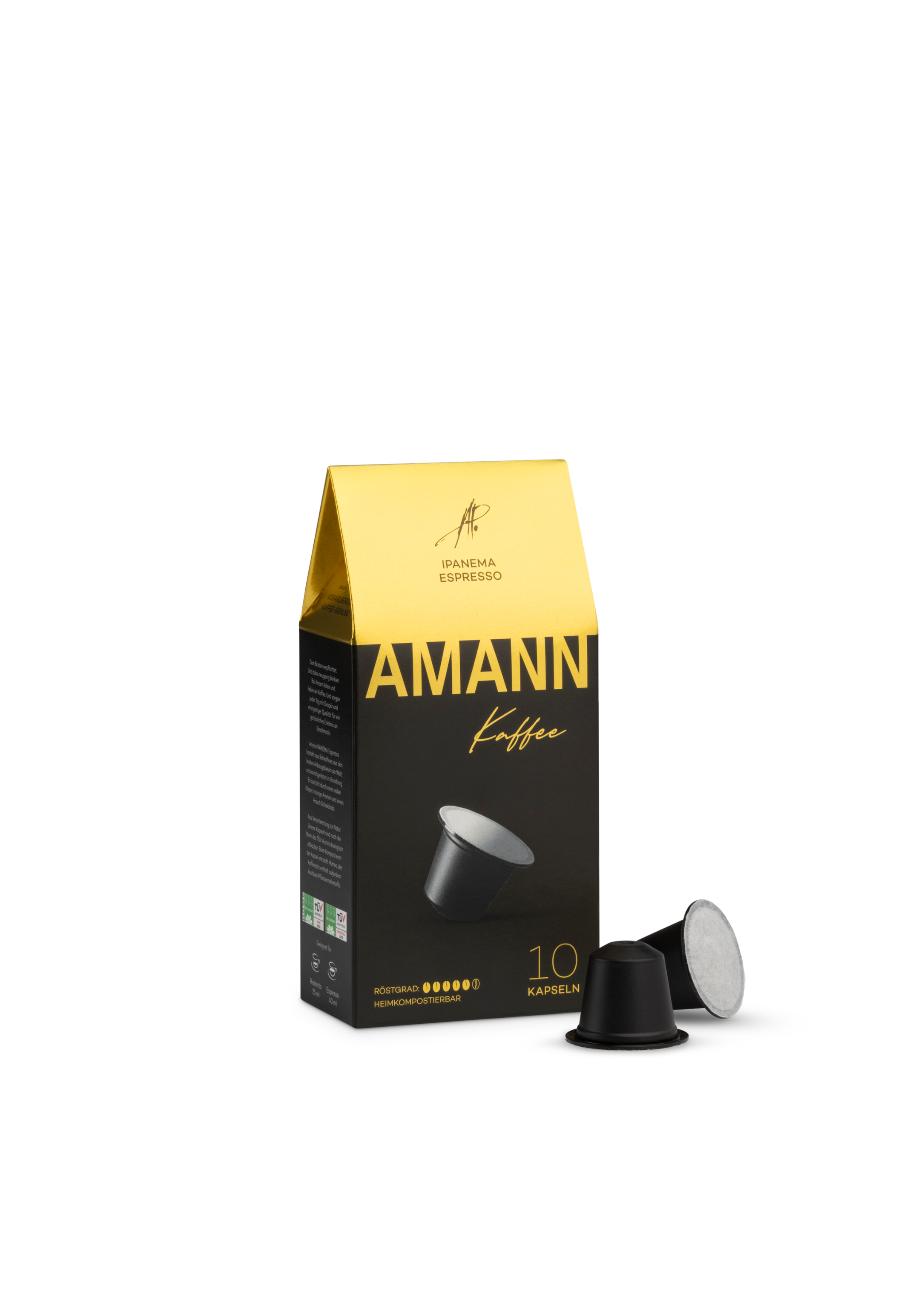 Amann Kaffee - Ipanema Espresso (10 Kapseln)