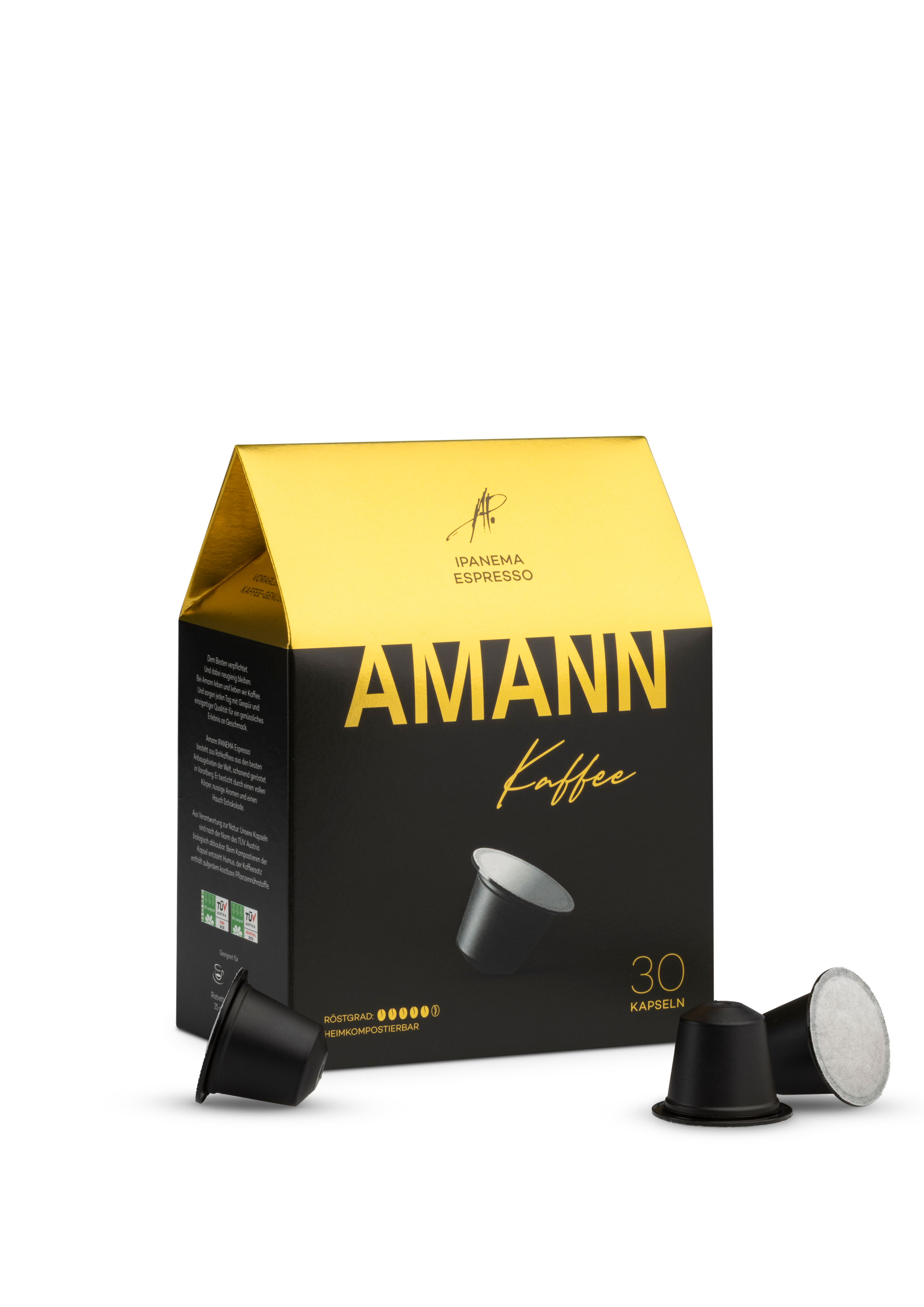 Amann Kaffee - Ipanema Espresso (30 Kapseln)