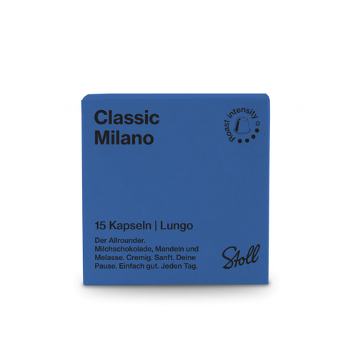 Stoll Kaffee - Classic Milano Lungo (15 Kapseln)