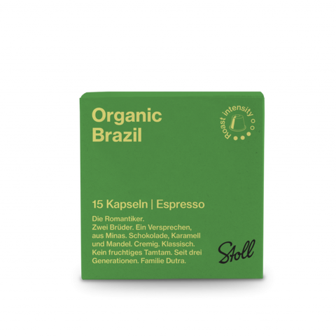 Stoll Kaffee - BIO Brazil Espresso (15 Kapseln)