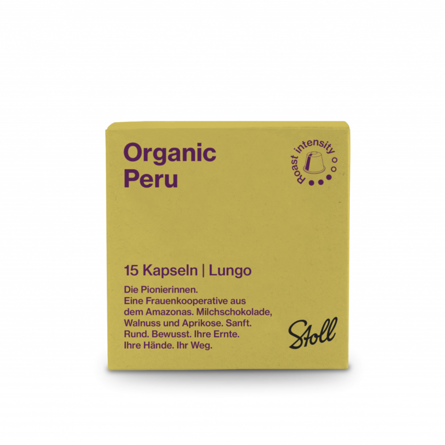 Stoll Kaffee - BIO Peru Lungo (15 Kapseln)
