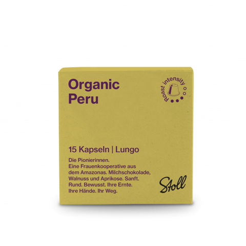 Stoll Kaffee - BIO Peru Lungo (15 Kapseln)