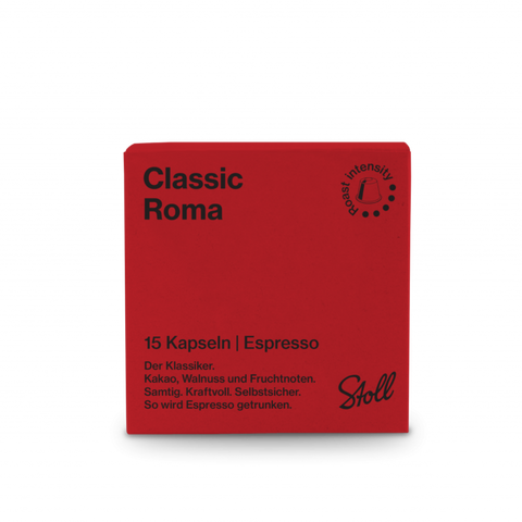 Stoll Kaffee - Classic Roma Espresso (15 Kapseln)