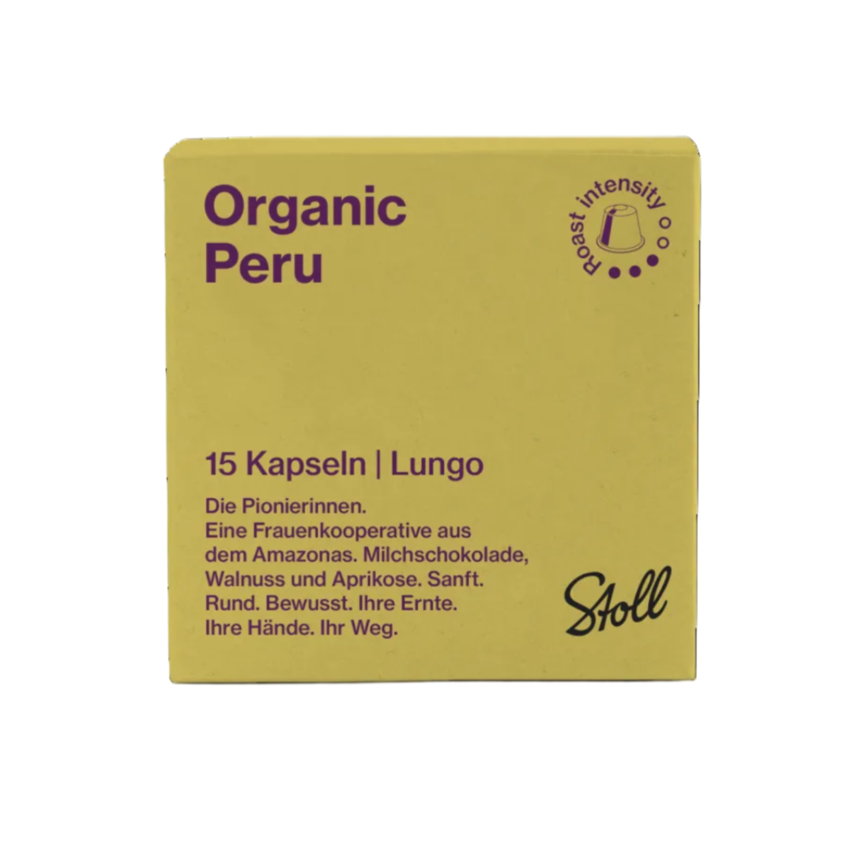 Stoll Kaffee - BIO Peru Lungo (15 Kapseln)